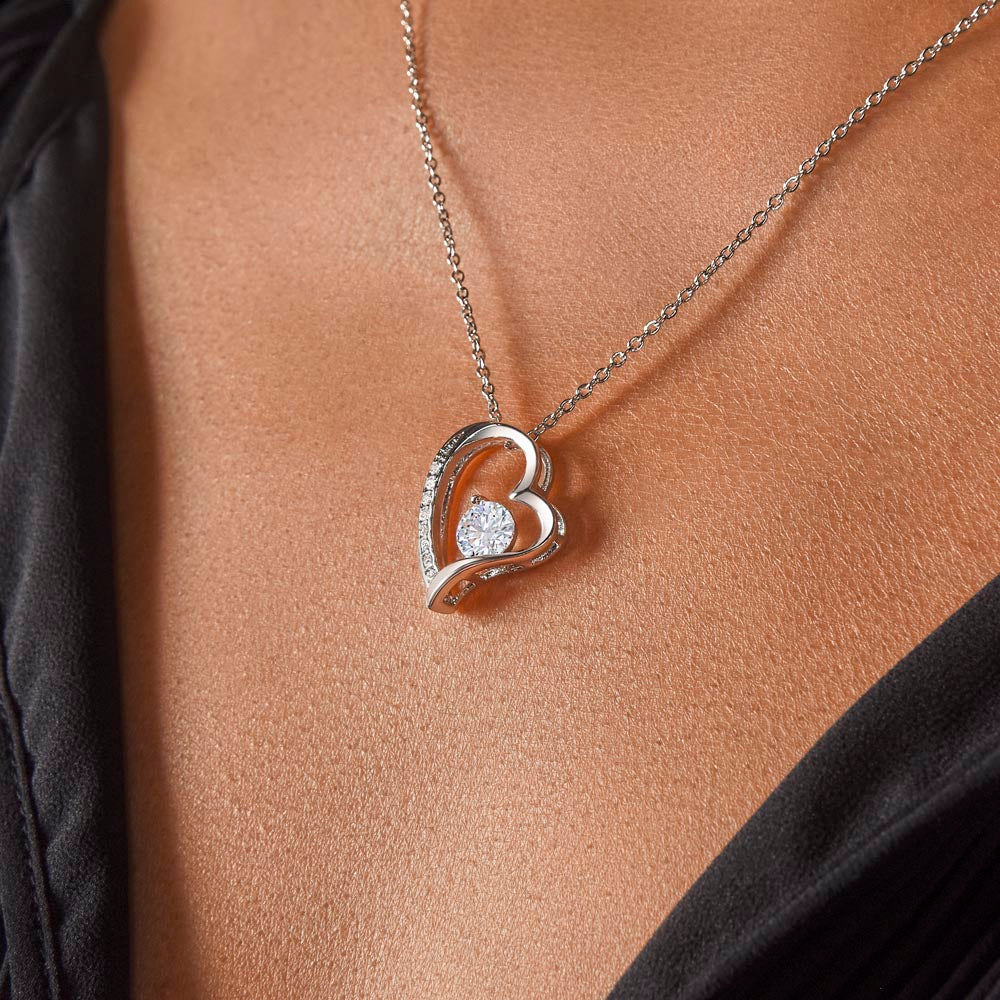 To My Wife - The Air We Breathe - Forever Love Necklace